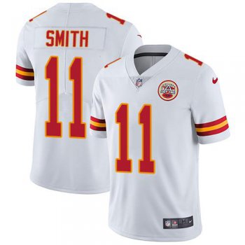 Nike Kansas City Chiefs #11 Alex Smith White Men's Stitched NFL Vapor Untouchable Limited Jersey