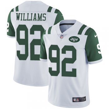 Nike New York Jets #92 Leonard Williams White Men's Stitched NFL Vapor Untouchable Limited Jersey