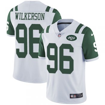 Nike New York Jets #96 Muhammad Wilkerson White Men's Stitched NFL Vapor Untouchable Limited Jersey