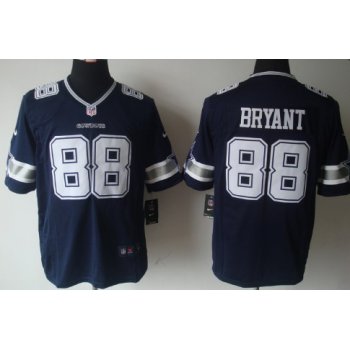 Nike Dallas Cowboys #88 Dez Bryant Blue Limited Jersey
