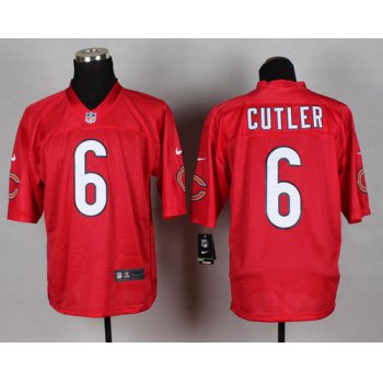 Nike Chicago Bears #6 Jay Cutler 2014 QB Red Elite Jersey