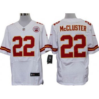 Nike Kansas City Chiefs #22 Dexter McCluster White Elite Jersey
