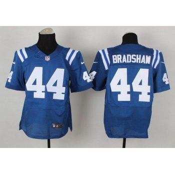 Nike Indianapolis Colts #44 Ahmad Bradshaw Blue Elite Jersey