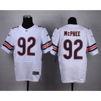 Nike Chicago Bears #92 Pernell McPhee White Elite Jersey