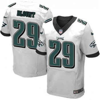 Men's Nike Philadelphia Eagles #29 LeGarrette Blount White Stitched NFL New Elite Jersey