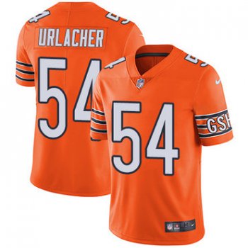 Nike Chicago Bears #54 Brian Urlacher Orange Men's Stitched NFL Limited Rush Jersey