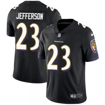 Nike Baltimore Ravens #23 Tony Jefferson Black Alternate Men's Stitched NFL Vapor Untouchable Limited Jersey