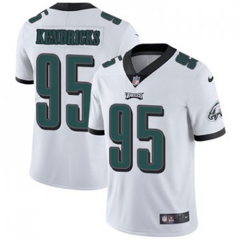Nike Philadelphia Eagles #95 Mychal Kendricks White Men's Stitched NFL Vapor Untouchable Limited Jersey