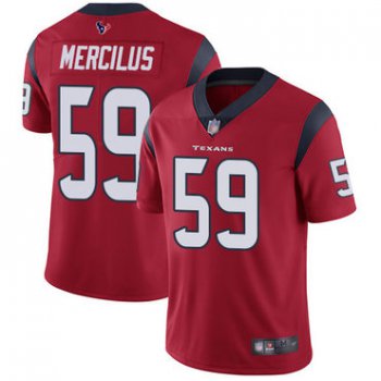 Texans #59 Whitney Mercilus Red Alternate Men's Stitched Football Vapor Untouchable Limited Jersey