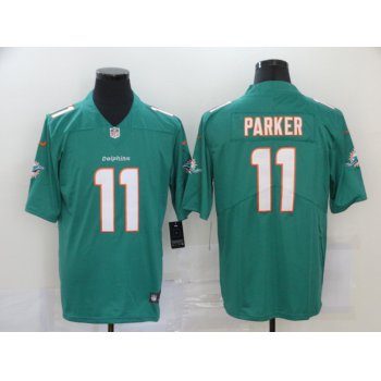 Men's Miami Dolphins #11 DeVante Parker Green 2020 Vapor Untouchable Stitched NFL Nike Limited Jersey