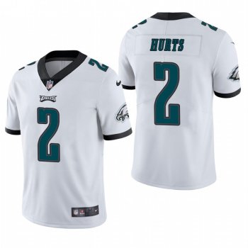 Nike Eagles #2 Jalen Hurts White 2020 NFL Draft First Round Pick Vapor Untouchable Limited Jersey