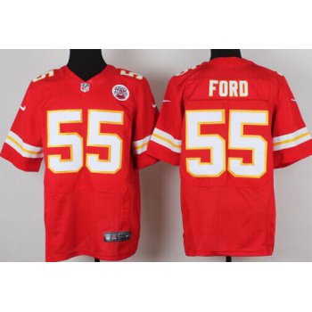 Nike Kansas City Chiefs #55 Dee Ford Red Elite Jersey