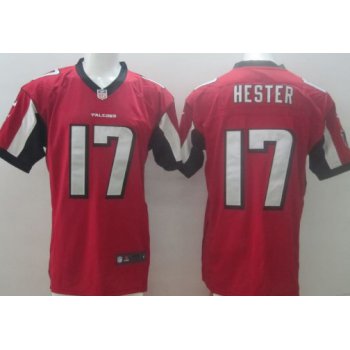 Nike Atlanta Falcons #17 Devin Hester Red Elite Jersey