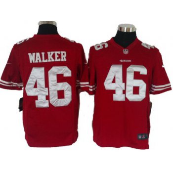 Nike San Francisco 49ers #46 Delanie Walker Red Limited Jersey