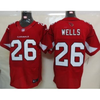 Nike Arizona Cardinals #26 Chris Wells Red Elite Jersey