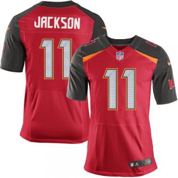 Nike Buccaneers #11 DeSean Jackson Red Team Color Men's Stitched NFL New Elite Jersey