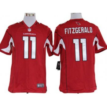 Nike Arizona Cardinals #11 Larry Fitzgerald Red Game Jersey