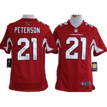 Nike Arizona Cardinals #21 Patrick Peterson Red Game Jersey
