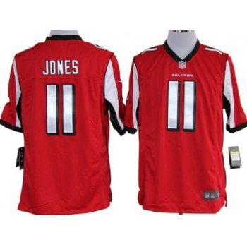 Nike Atlanta Falcons #11 Julio Jones Red Game Jersey