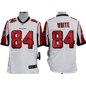 Nike Atlanta Falcons #84 Roddy White White Game Jersey