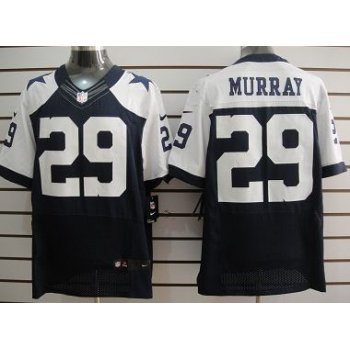 Nike Dallas Cowboys #29 DeMarco Murray Blue Thanksgiving Elite Jersey