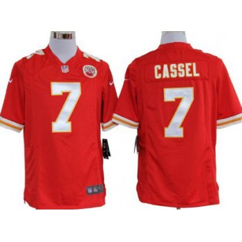 Nike Kansas City Chiefs #7 Matt Cassel Red Game Jersey