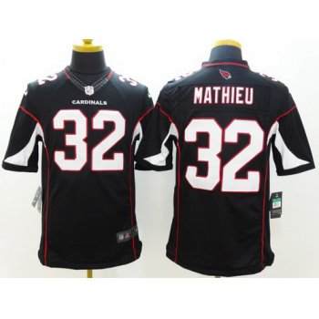 Nike Arizona Cardinals #32 Tyrann Mathieu Black Limited Jersey