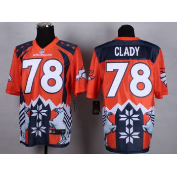Nike Denver Broncos #78 Ryan Clady 2015 Noble Fashion Elite Jersey