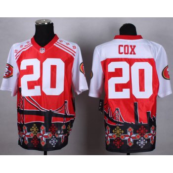 Nike San Francisco 49ers #20 Perrish Cox 2015 Noble Fashion Elite Jersey