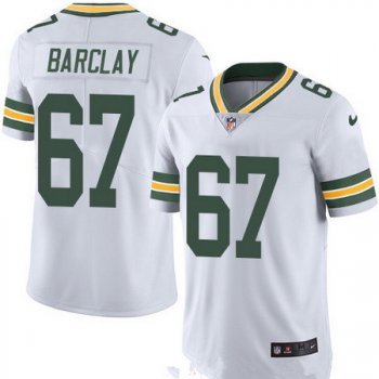 Men's Green Bay Packers #67 Don Barclay White 2016 Color Rush Stitched NFL Nike Limited Jersey