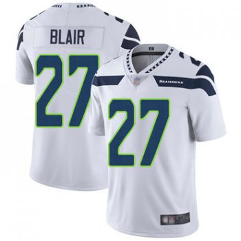 Seahawks #27 Marquise Blair White Men's Stitched Football Vapor Untouchable Limited Jersey