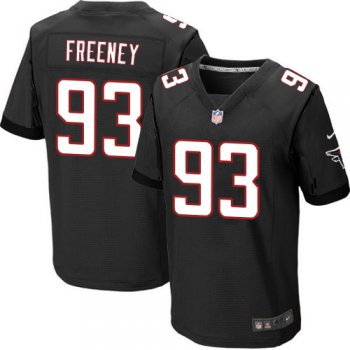 Men's Atlanta Falcons #93 Dwight Freeney Black Alternate Stitched NFL Nike Elite Jersey