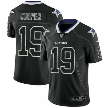 Nike Cowboys 19 Amari Cooper Lights Out Black Color Rush Limited Jersey