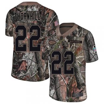 Chiefs #22 Juan Thornhill Camo Men's Stitched Football Limited Rush Realtree Jersey