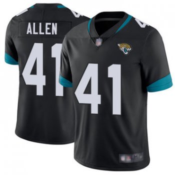 Jaguars #41 Josh Allen Black Team Color Men's Stitched Football Vapor Untouchable Limited Jersey