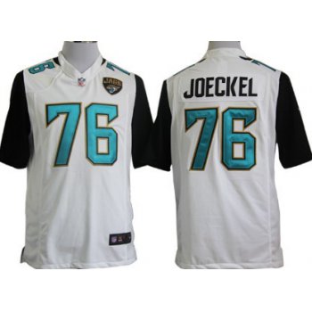 Nike Jacksonville Jaguars #76 Luke Joeckel 2013 White Game Jersey