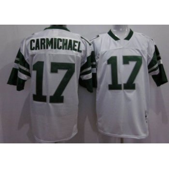 Philadelphia Eagles #17 Harold Carmichael White Throwback Jersey
