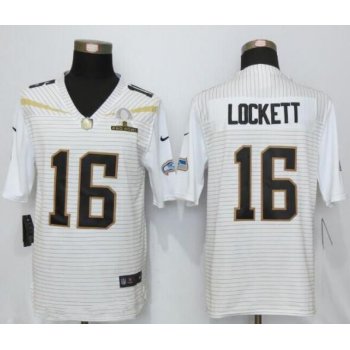 Men's Seattle Seahawks #16 Tyler Lockett White 2016 Pro Bowl Stitched NFL Nike Elite Jersey