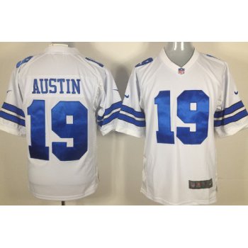Nike Dallas Cowboys #19 Miles Austin White Game Jersey