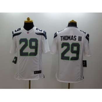Nike Seattle Seahawks #29 Earl Thomas III White Limited Jersey