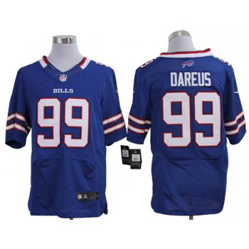 Size 60 4XL-Marcell Dareus Buffalo Bills #99 Royal Blue Stitched Nike Elite NFL Jerseys
