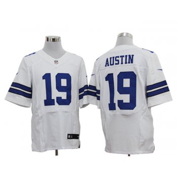 Size 60 4XL-Miles Austin Dallas Cowboys #19 White Stitched Nike Elite NFL Jerseys