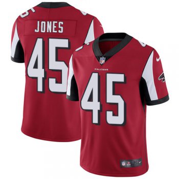 Nike Atlanta Falcons #45 Deion Jones Red Team Color Men's Stitched NFL Vapor Untouchable Limited Jersey