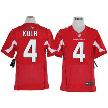 Size 60 4XL-Kevin Kolb Arizona Cardinals #4 Red Stitched Nike Elite NFL Jerseys
