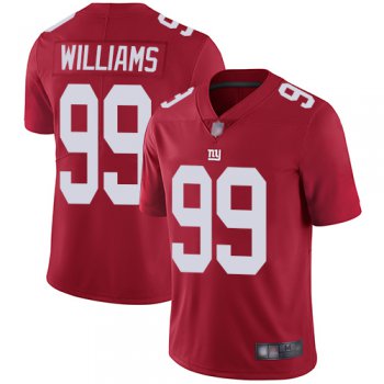 Giants #99 Leonard Williams Red Alternate Men's Stitched Football Vapor Untouchable Limited Jersey