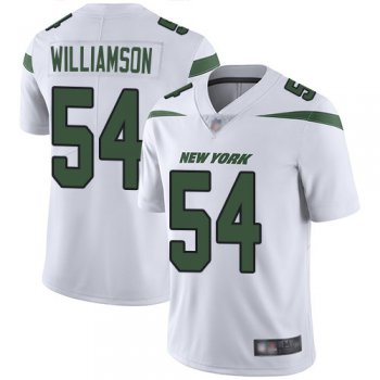New York Jets #54 Avery Williamson White Men's Stitched Football Vapor Untouchable Limited Jersey