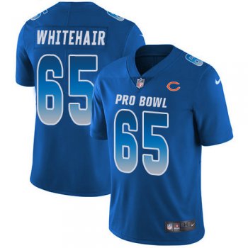 Men's Nike Chicago Bears #65 Cody Whitehair Royal Stitched Football Limited NFC 2019 Pro Bowl Jersey