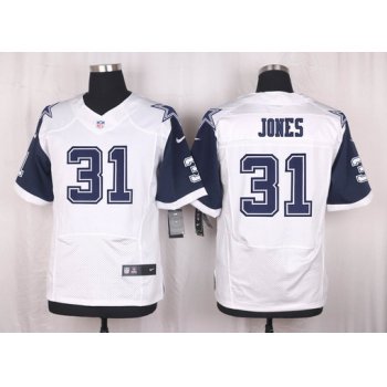 Men's Dallas Cowboys #31 Byron Jones Nike White Color Rush 2015 NFL Elite Jersey
