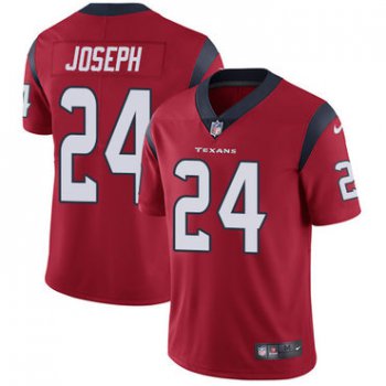 Nike Houston Texans #24 Johnathan Joseph Red Alternate Men's Stitched NFL Vapor Untouchable Limited Jersey