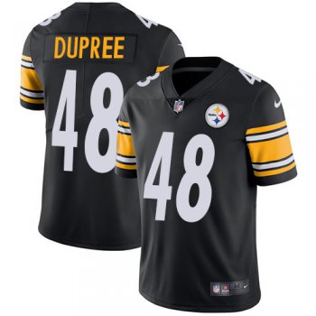 Nike Pittsburgh Steelers #48 Bud Dupree Black Team Color Men's Stitched NFL Vapor Untouchable Limited Jersey
